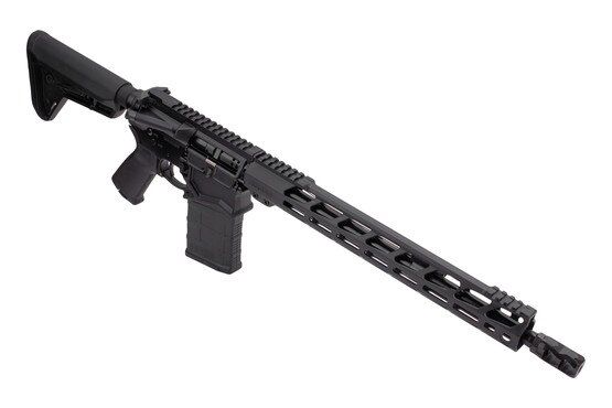 The Ruger SFAR rifle features an 15in aluminum handguard.